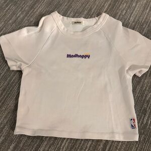 Madhappy lakers jersey baby tee small
